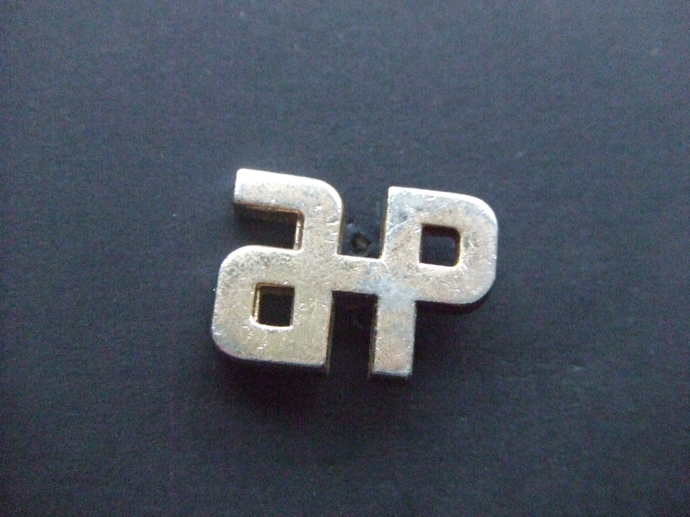 HP printers logo zilverkleurig